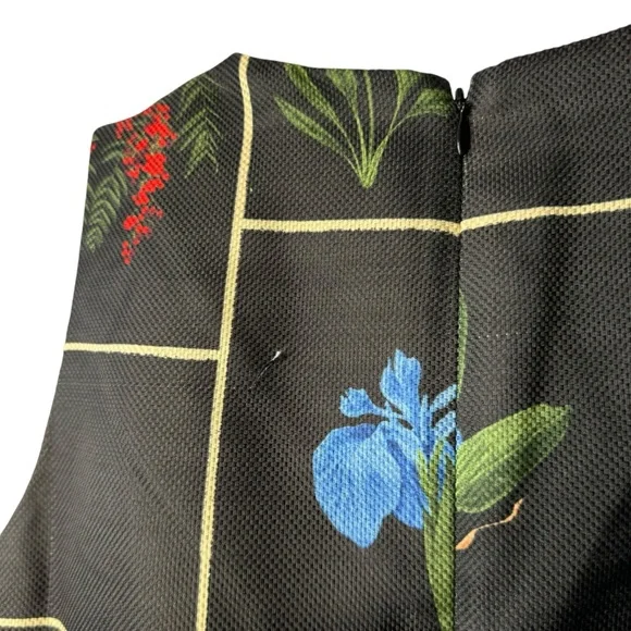 Tuckernuck NEW Black Fresher Buds Woven Grace Sleeveless Mini Dress Size S - Picture 9 of 10